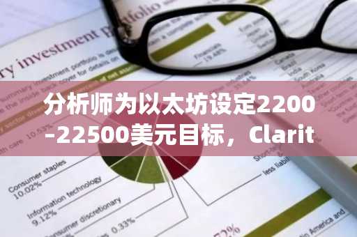 分析师为以太坊设定2200–22500美元目标，Clarity法案被视为关键触发因素