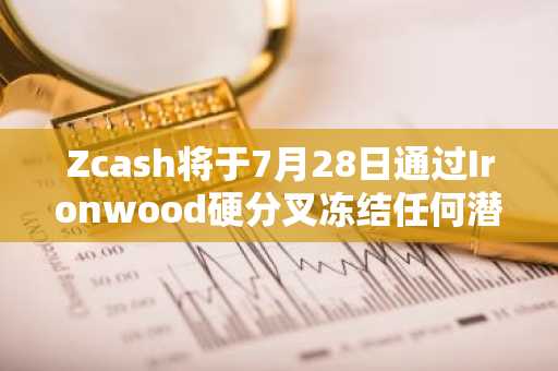 Zcash将于7月28日通过Ironwood硬分叉冻结任何潜在伪造的ZEC