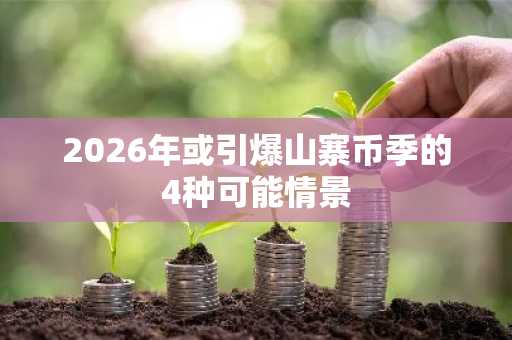 2026年或引爆山寨币季的4种可能情景