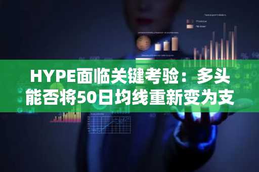 HYPE面临关键考验:多头能否将50日均线重新变为支撑?