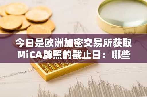 今日是欧洲加密交易所获取MiCA牌照的截止日:哪些拿到了,哪些没拿到?