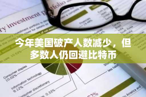 今年美国破产人数减少,但多数人仍回避比特币