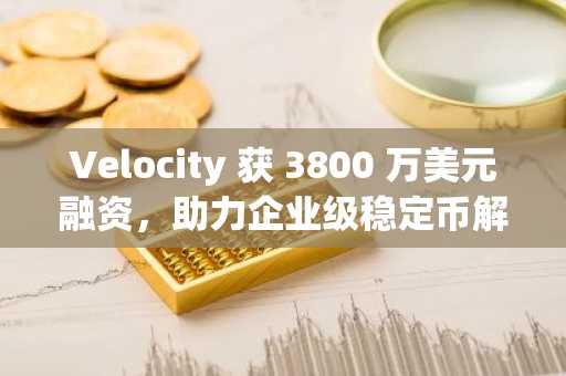 Velocity 获 3800 万美元融资,助力企业级稳定币解决方案