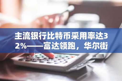 主流银行比特币采用率达32%——富达领跑,华尔街逐步拥抱数字资产