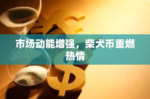 市场动能增强,柴犬币重燃热情