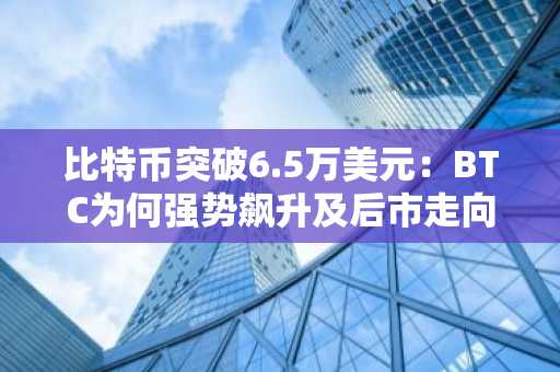 比特币突破6.5万美元:BTC为何强势飙升及后市走向