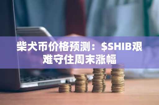 柴犬币价格预测：$SHIB艰难守住周末涨幅