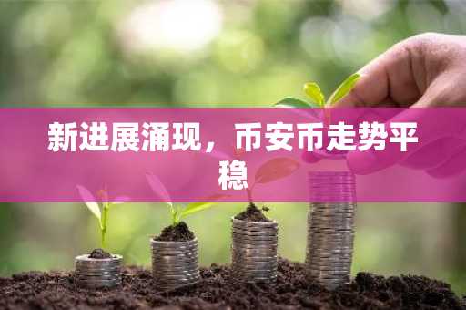 新进展涌现,币安币走势平稳