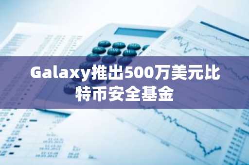Galaxy推出500万美元比特币安全基金