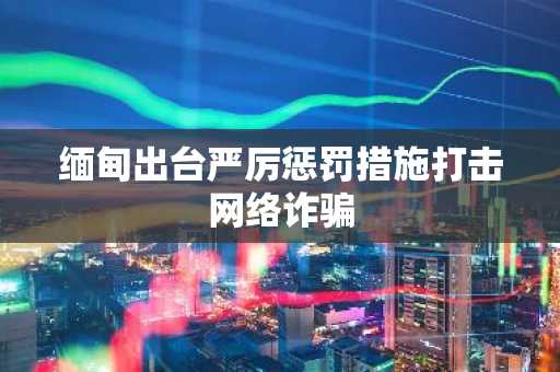 缅甸出台严厉惩罚措施打击网络诈骗