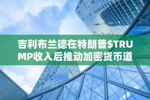 吉利布兰德在特朗普$TRUMP收入后推动加密货币道德改革