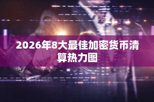 2026年8大最佳加密货币清算热力图