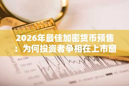 2026年最佳加密货币预售:为何投资者争相在上市窗口关闭前涌入