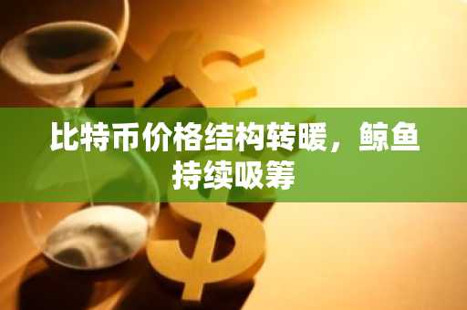 比特币价格结构转暖，鲸鱼持续吸筹