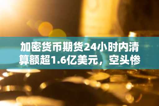加密货币期货24小时内清算额超1.6亿美元,空头惨遭重创