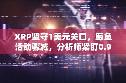 XRP坚守1美元关口，鲸鱼活动骤减，分析师紧盯0.95-1美元支撑区间