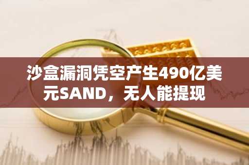 沙盒漏洞凭空产生490亿美元SAND，无人能提现