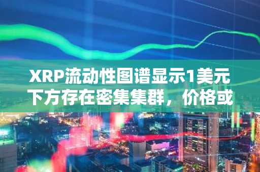 XRP流动性图谱显示1美元下方存在密集集群，价格或面临跌至0.90美元的风险