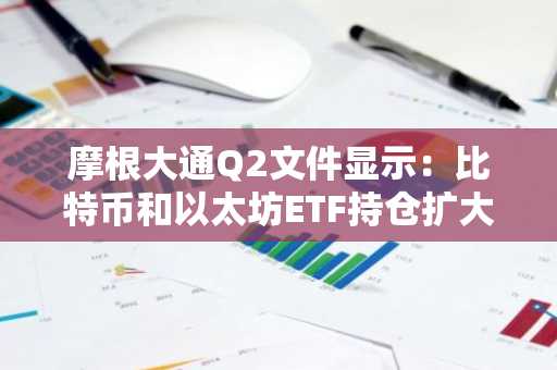 摩根大通Q2文件显示:比特币和以太坊ETF持仓扩大