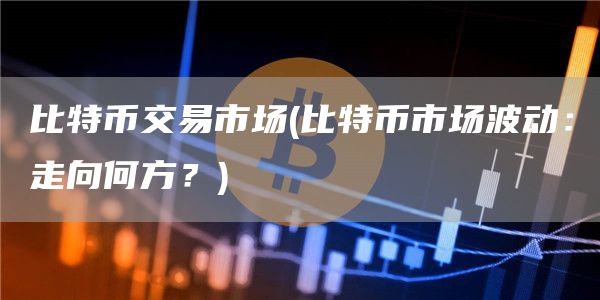 比特币交易市场 - 比特币市场波动:走向何方?