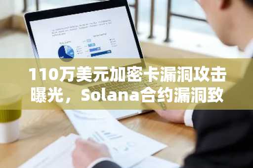 110万美元加密卡漏洞攻击曝光，Solana合约漏洞致AVICI代币暴跌49%