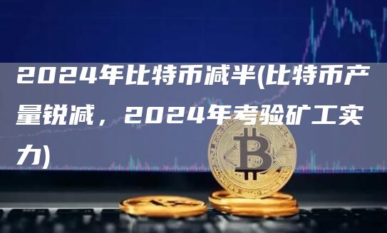 2024年比特币减半 - 比特币产量锐减,2024年考验矿工实力