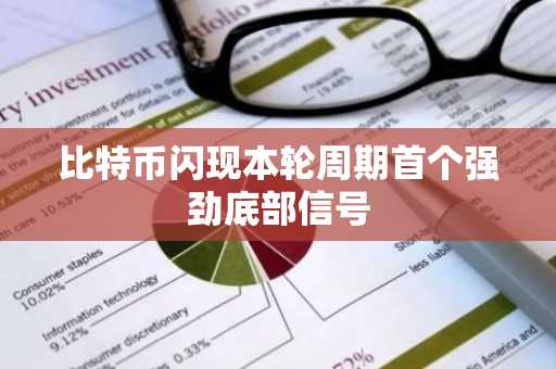 比特币闪现本轮周期首个强劲底部信号