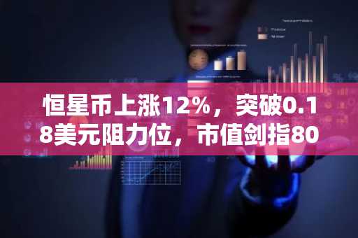 恒星币上涨12%，突破0.18美元阻力位，市值剑指800亿美元