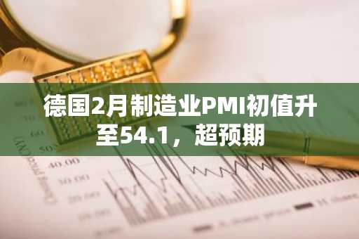德国2月制造业PMI初值升至54.1,超预期
