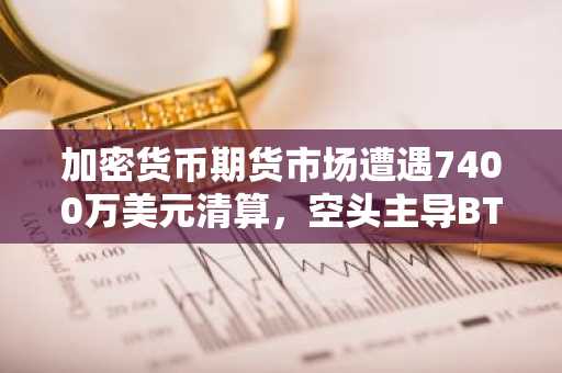 加密货币期货市场遭遇7400万美元清算，空头主导BTC、ETH和SPCX