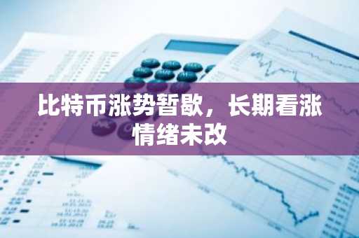 比特币涨势暂歇，长期看涨情绪未改