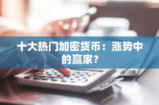 十大热门加密货币：涨势中的赢家？