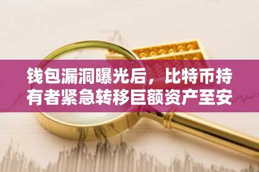 钱包漏洞曝光后,比特币持有者紧急转移巨额资产至安全处
