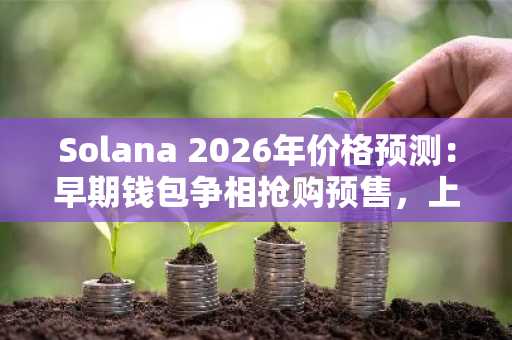 Solana 2026年价格预测：早期钱包争相抢购预售，上市窗口即将关闭