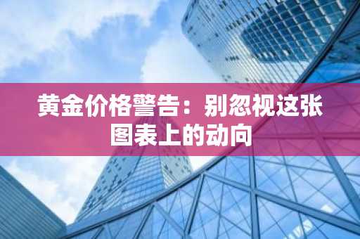 黄金价格警告：别忽视这张图表上的动向