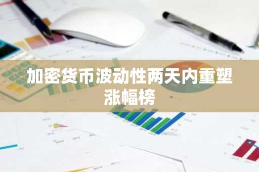 加密货币波动性两天内重塑涨幅榜