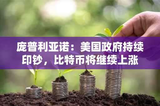 庞普利亚诺：美国政府持续印钞，比特币将继续上涨