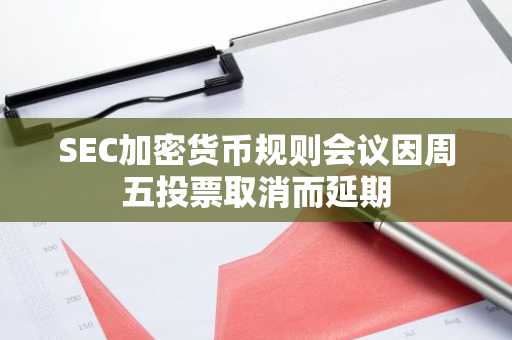 SEC加密货币规则会议因周五投票取消而延期