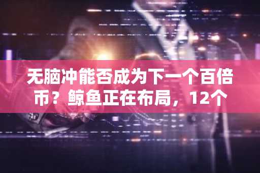 无脑冲能否成为下一个百倍币？鲸鱼正在布局，12个值得关注的山寨币精选