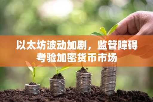 以太坊波动加剧,监管障碍考验加密货币市场
