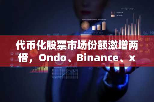 代币化股票市场份额激增两倍,Ondo、Binance、xStocks领跑
