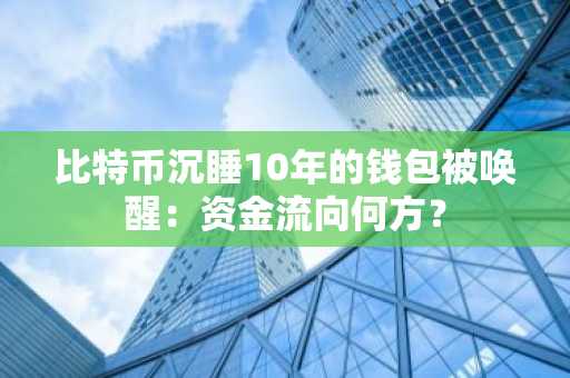 比特币沉睡10年的钱包被唤醒：资金流向何方？