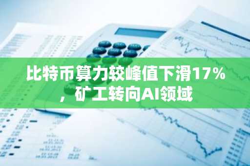 比特币算力较峰值下滑17%，矿工转向AI领域
