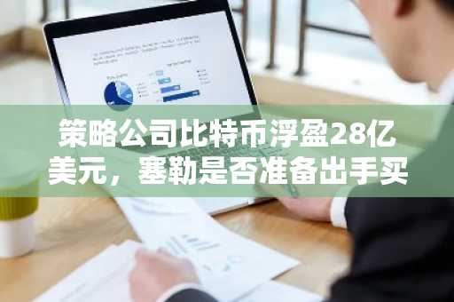 策略公司比特币浮盈28亿美元，塞勒是否准备出手买入？