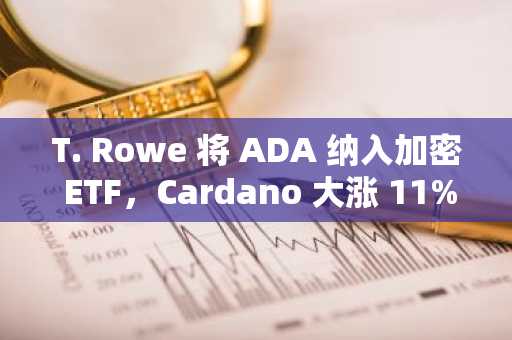 T. Rowe 将 ADA 纳入加密 ETF,Cardano 大涨 11%