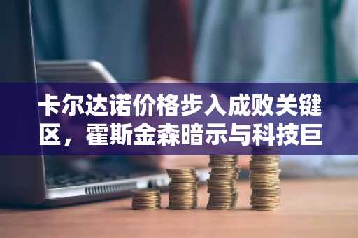 卡尔达诺价格步入成败关键区,霍斯金森暗示与科技巨头合作