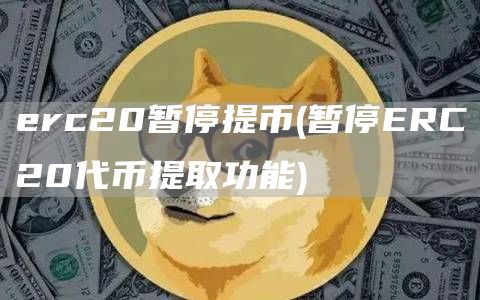 erc20暂停提币 - 暂停ERC20代币提取功能