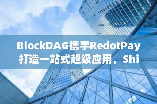 BlockDAG携手RedotPay打造一站式超级应用,Shiba Inu价格飙升,Stellar价格坚挺