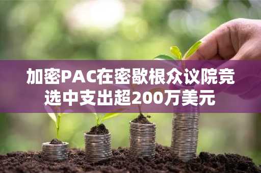 加密PAC在密歇根众议院竞选中支出超200万美元